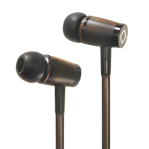 A6 Stereo Earphone - Wood